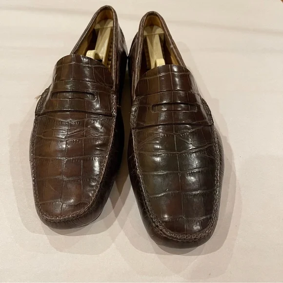 Fairmount Mens Moccasin Loafers Slip On Leather Brown Shoes Size 8.5M Fairmount Mens Moccasin Loafers Slip On Leather Brown Shoes  main image 2